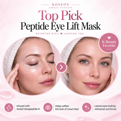 Peptide-Powered Deep Collagen Eye Mask