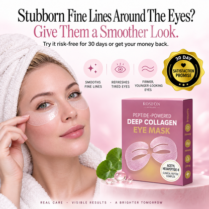 Peptide-Powered Deep Collagen Eye Mask