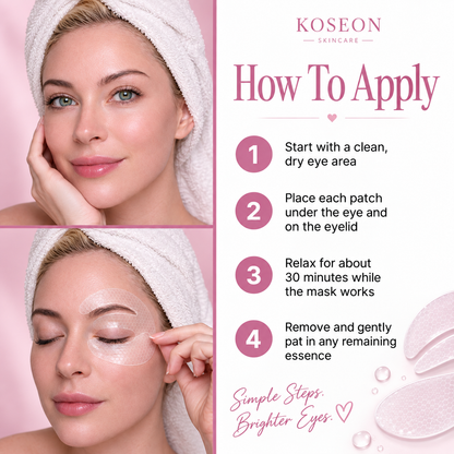 Peptide-Powered Deep Collagen Eye Mask