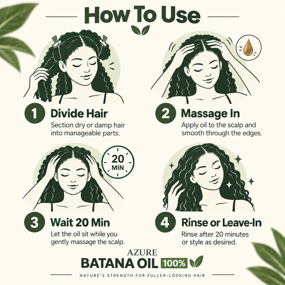 Batana Natural Hair Growth Oil